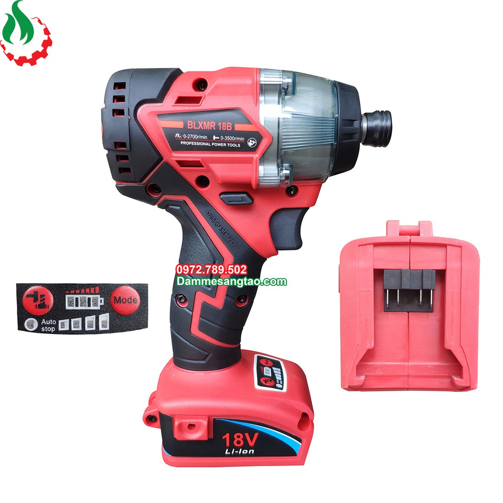 DMST Thân máy bắn vít dùng pin cao cấp 18V dùng pin Makita Bosch Dewalt Milwaukee