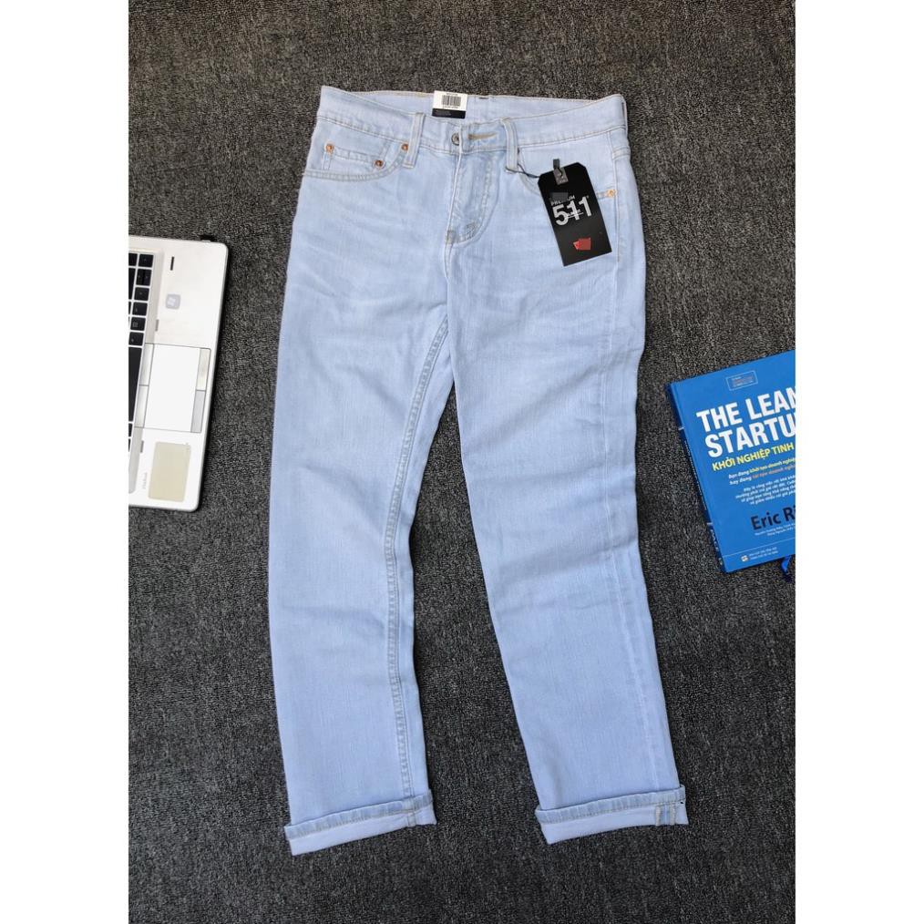New Quần Jeans Levis 511 made in cambodia-T15 -aj224 ཉ ' ¹