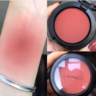 M.A.C - Phấn Má Powder Blush Màu Burnt Pepper / Melba