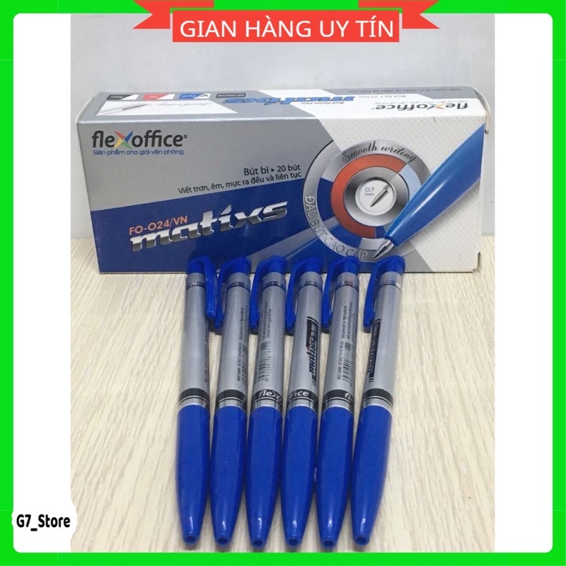 Hộp bút bi matrix thiên long FO-024VN ( Ngòi trơn viết đậm)