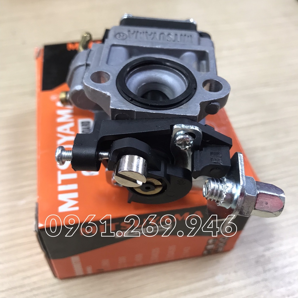 Chế hoà khí, bình xăng con Mitsuyama chính hãng thay thế cho máy cắt cỏ