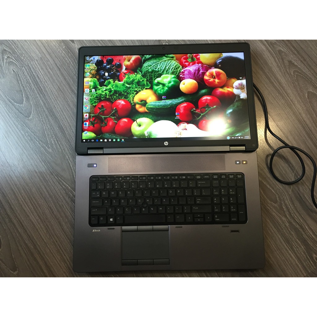 Máy tính laptop HP Zbook 17 chuyên game, cấu hình: Core i7 4800MQ, Ram 12 GB, HDD 500G GB, Quadro K3100M, 17.3” Full HD