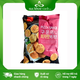 Bánh mì nướng Pizza Snack - 120g/túi - Nhập khẩu Hàn Quốc chính hãng