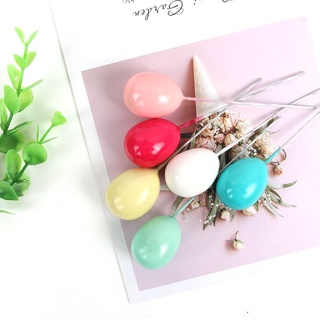 Túi 6 viên bi nhựa sắc màu trang trí bánh kem, chùm bóng phụ kiện trang trí sinh nhật, Topper cake, bi bóng