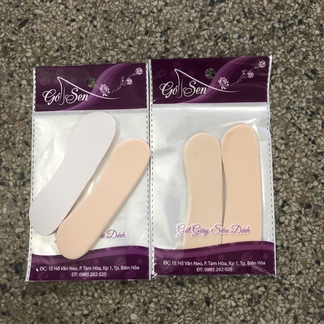 Bộ 2 miếng lót gót giày Siêu dính.