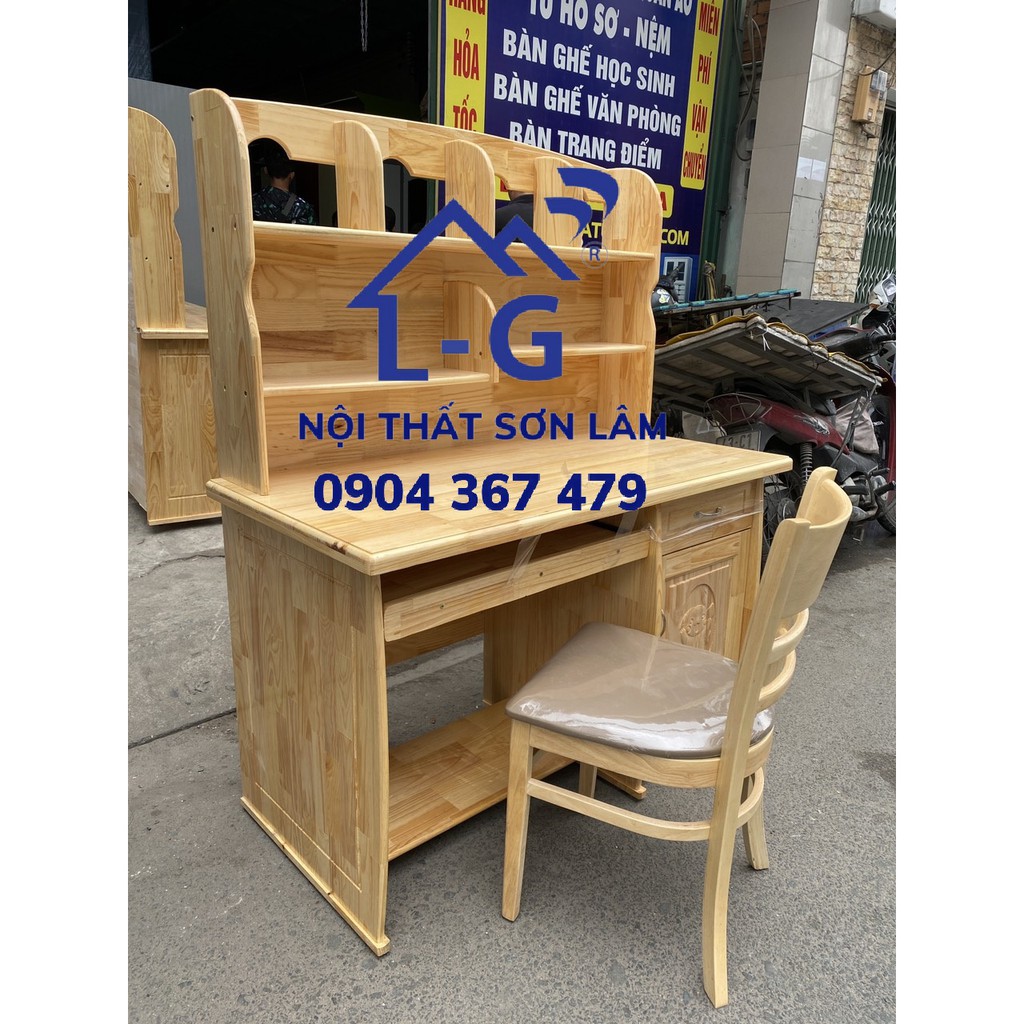 Bàn học sinh gỗ giá rẻ - Bàn gỗ tự nhiên | BigBuy360 - bigbuy360.vn