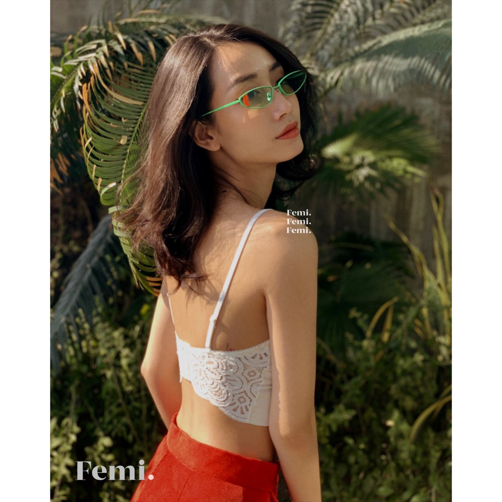 Kính mắt nhỏ Femi Pixi phong cách Futuristic