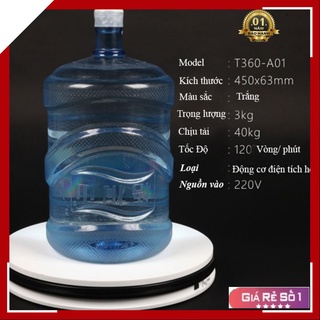 Bàn xoay trưng bày🌳FREESHIP🌳 Đế xoay trưng bày sản phẩm 220v đường kính 45cm tải trọng 40kg