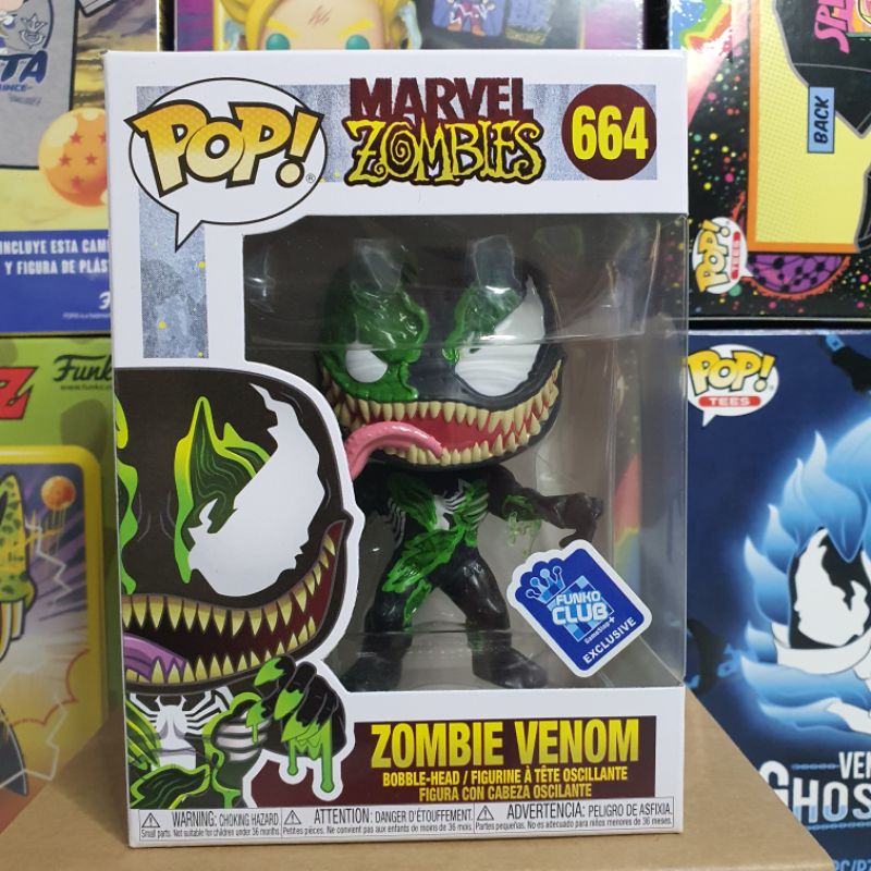 Đồ chơi mô hình funko pop 664 Zombie Venom - Marvel