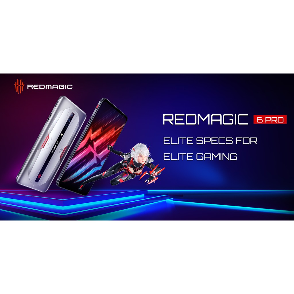 [GAMING PHONE] Điện thoại Redmagic 6 Pro 5G - AMOLED 6,8" | Snapdragon 888 5G | RAM 16 GB | ROM 256 GB | BH 12 Tháng