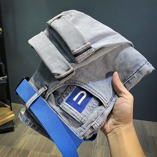 Quần jean dài dáng rộng 3 kiểu tùy chọn phong cách mùa thu Hàn Quốc trẻ trung cho nam size 28-36
