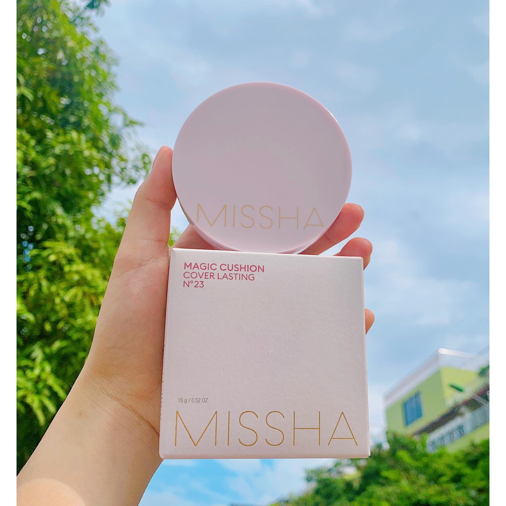 Cushion Missha Magic Cushion Cover Lasting - Phấn nước Missha