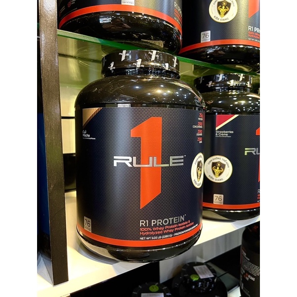 Sữa Dinh Dưỡng Tăng Cơ RULE1 Protein 5Lbs  Chính Hãng CÓ TEM CÔNG TY 100% AUTHENTIC