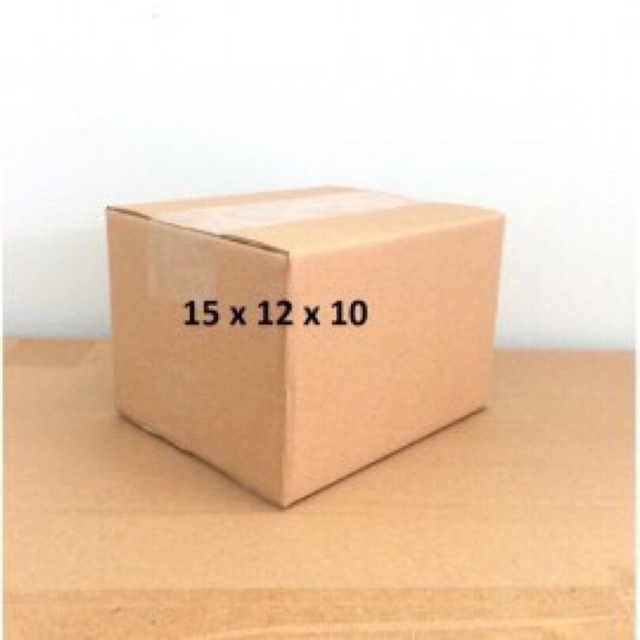 Hộp carton kích thước 15x12x10