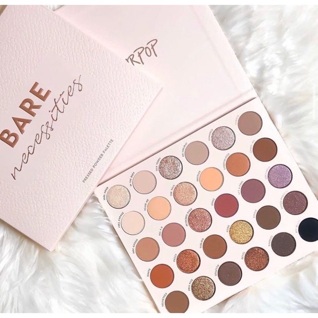 Bảng phấn mắt Colourpop Bare Necessities 30 ô màu chống thấm nước lâu trôi