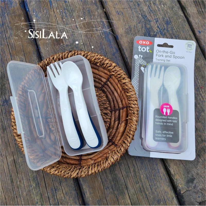 Set nĩa muỗng Oxo cho bé 12m+