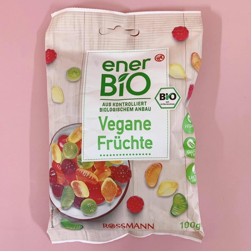 Kẹo dẻo trái cây hữu cơ Ener Bio