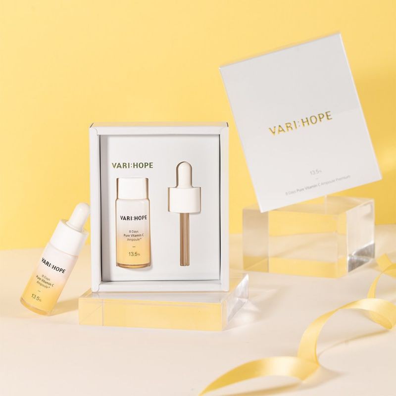 (ĐẠI LÝ CHÍNH HÃNG )-( MẪU MỚI NHẤT) SERUM Varihope 8 Days Pure Vitamin C Ampoule - Tinh chất Vitamin C