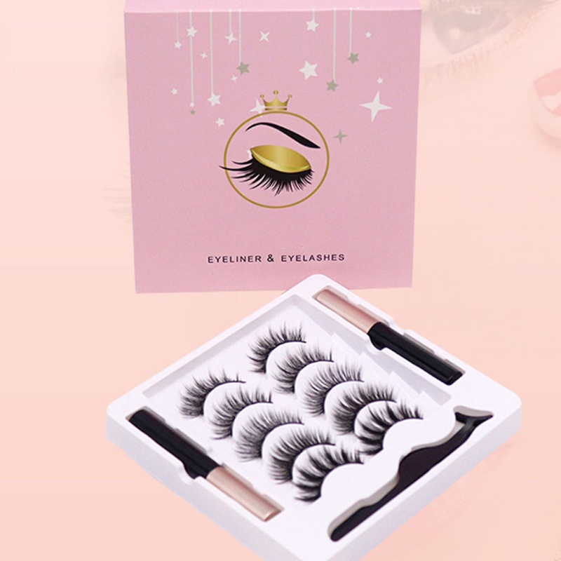 Bộ Bút Kẻ Mắt Dạng Lỏng Kèm Lông Mi Giả Từ Tính YOUYO