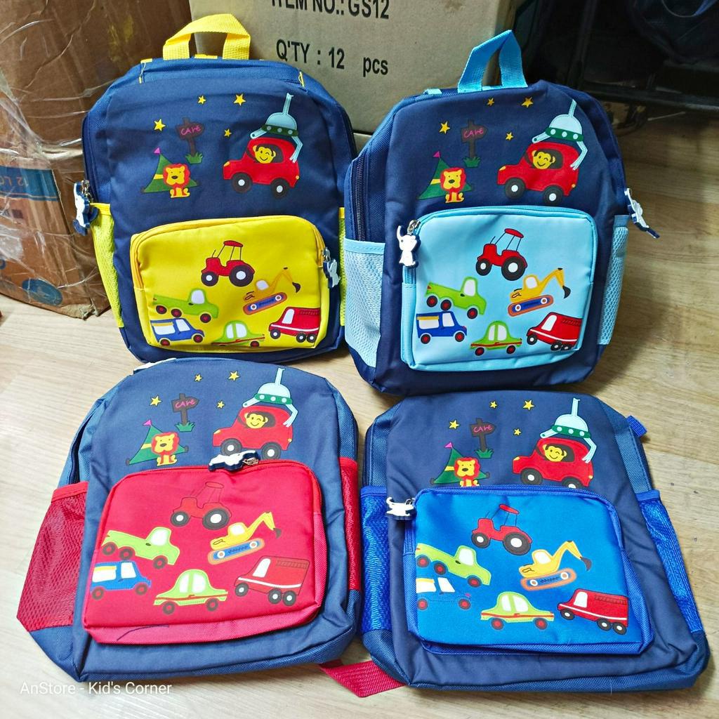 Balo Ô Tô siêu nhẹ cho bé Mẫu Giáo
