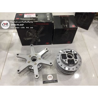 Đùm SYS Sonic 150 sơn bạc và mạ crom luôn lòng đĩa