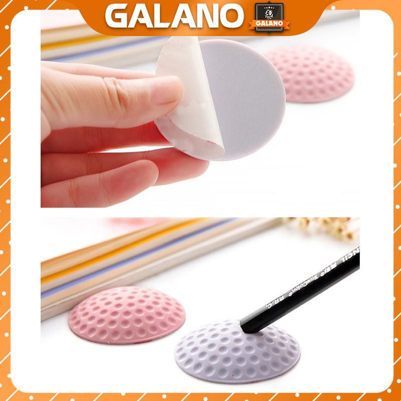 Chặn cửa GALANO dán tường giảm ồn chống va đập tay nắm cửa ra vào cửa sổ an toàn cho bé ngủ ngon nhựa silicon HG-001031