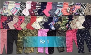 Quần legging bé gái xuất dư