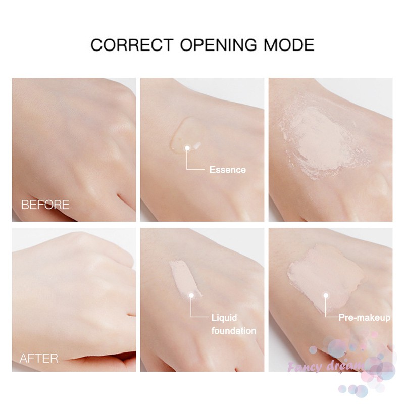 [Hàng mới về] Kem nền trang điểm thông thoáng dưỡng ẩm da mặt cho nữ | BigBuy360 - bigbuy360.vn