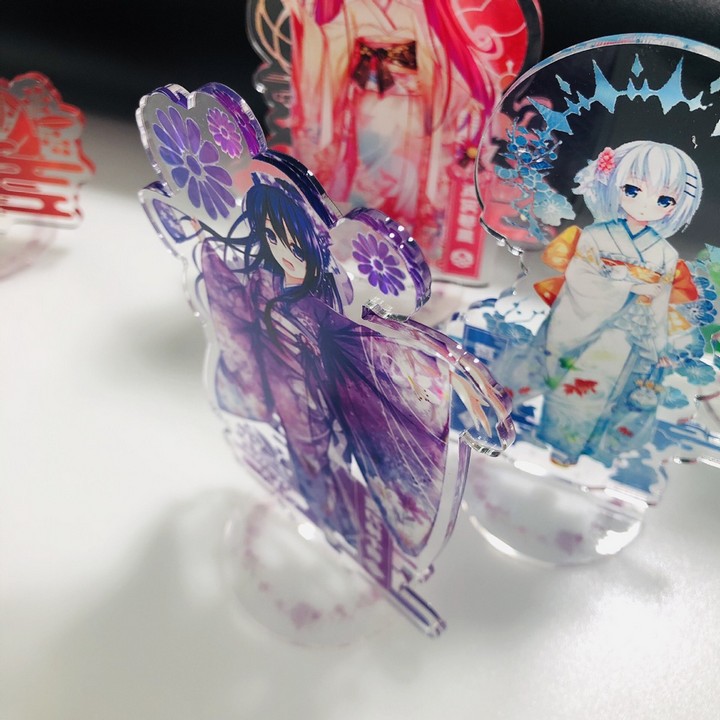 Standee Date A Live ảnh đứng Tượng Acrylic Standee anime chibi mica mô hình trang trí trưng bày