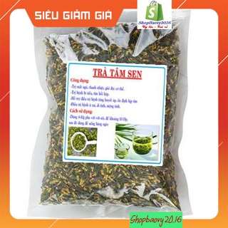 ☘[Hàng thượng hạng] Trà tâm sen 100gr - Tâm sen khô hàng đẹp chất lượng