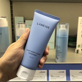 Sữa rửa mặt sạch sâu Laneige Multi Deep Clean Cleanser 150ml