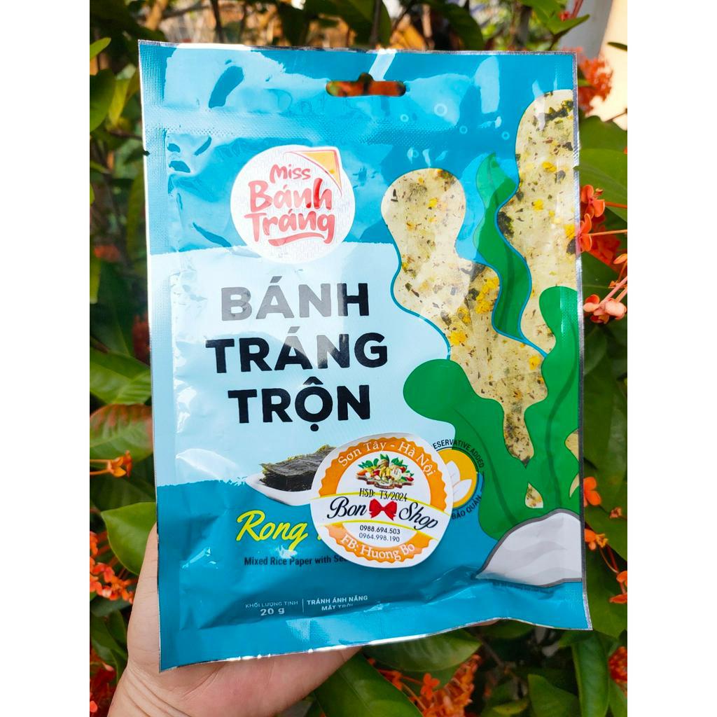 SET 5 GÓI BÁNH TRÁNG TRỘN ĐỦ VỊ THƠM NGON
