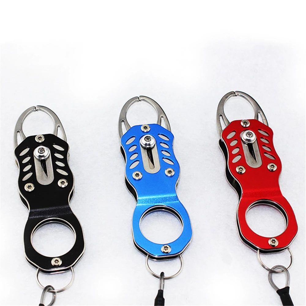 Kìm Kẹp Cá Bằng Thép Không Gỉ Kèm Dây Thừng Tiện Dụng