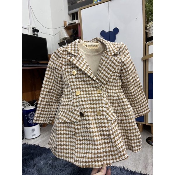 Áo váy dạ nữ TH355 | BigBuy360 - bigbuy360.vn