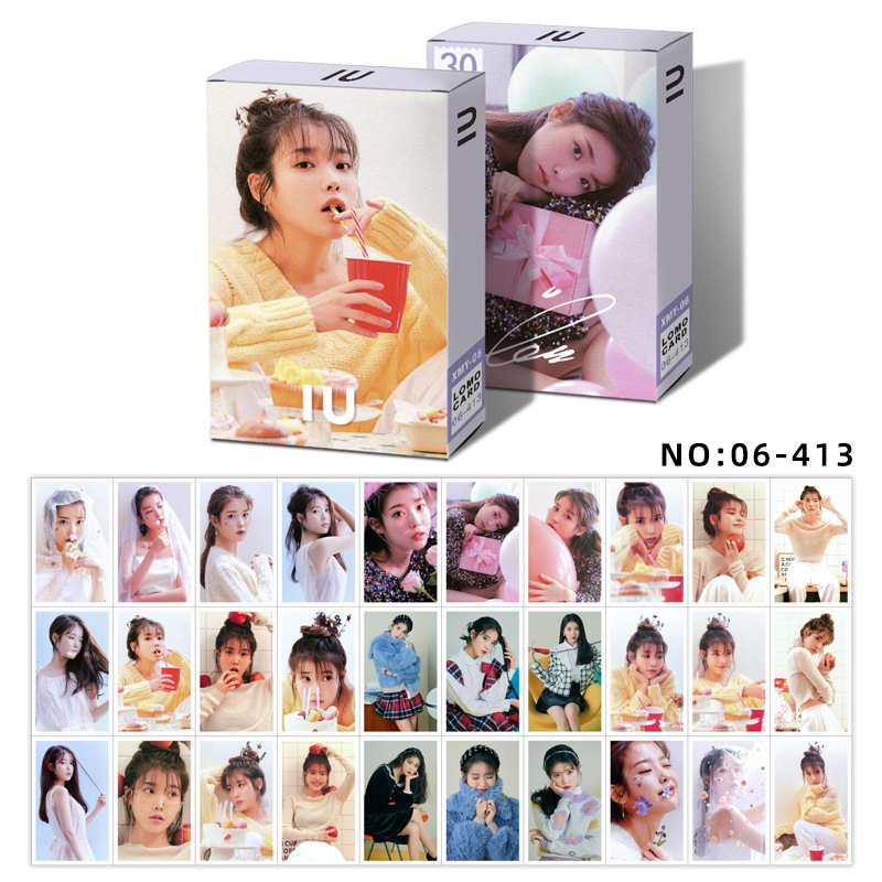 Hộp 30 Ảnh Lomo Card Nhóm Nhạc Bts V Jungkook