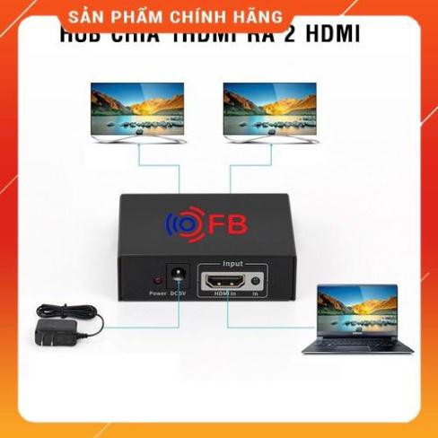 Bộ chia từ 1 cổng HDMI ra 2 cổng HDMI - Chính hãng FB-Link