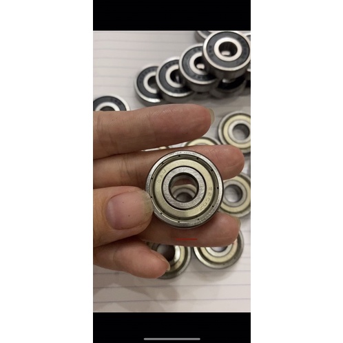 Vòng bi bạc đạn 6200rz và z ,kt:  hàng mới đóng 10 viên 1 ống nhựa