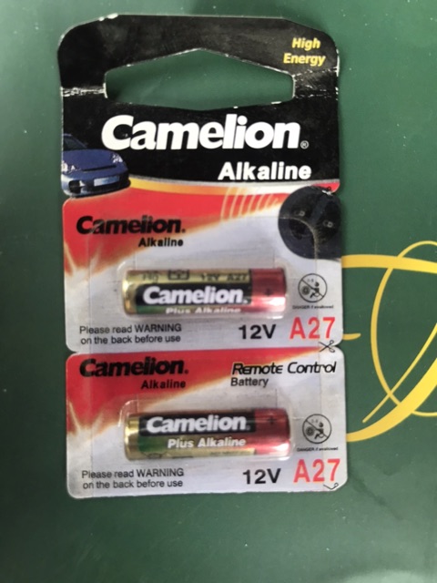 Pin 12v camelion -A27