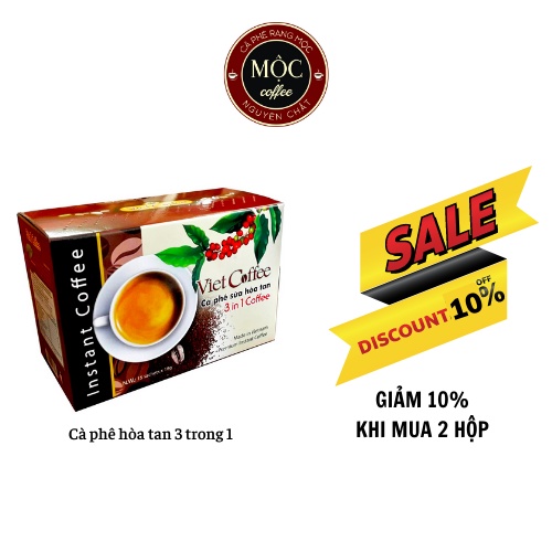 Cà phê hòa tan 3 trong 1 Premium Instant Coffee 18gr x15 gói