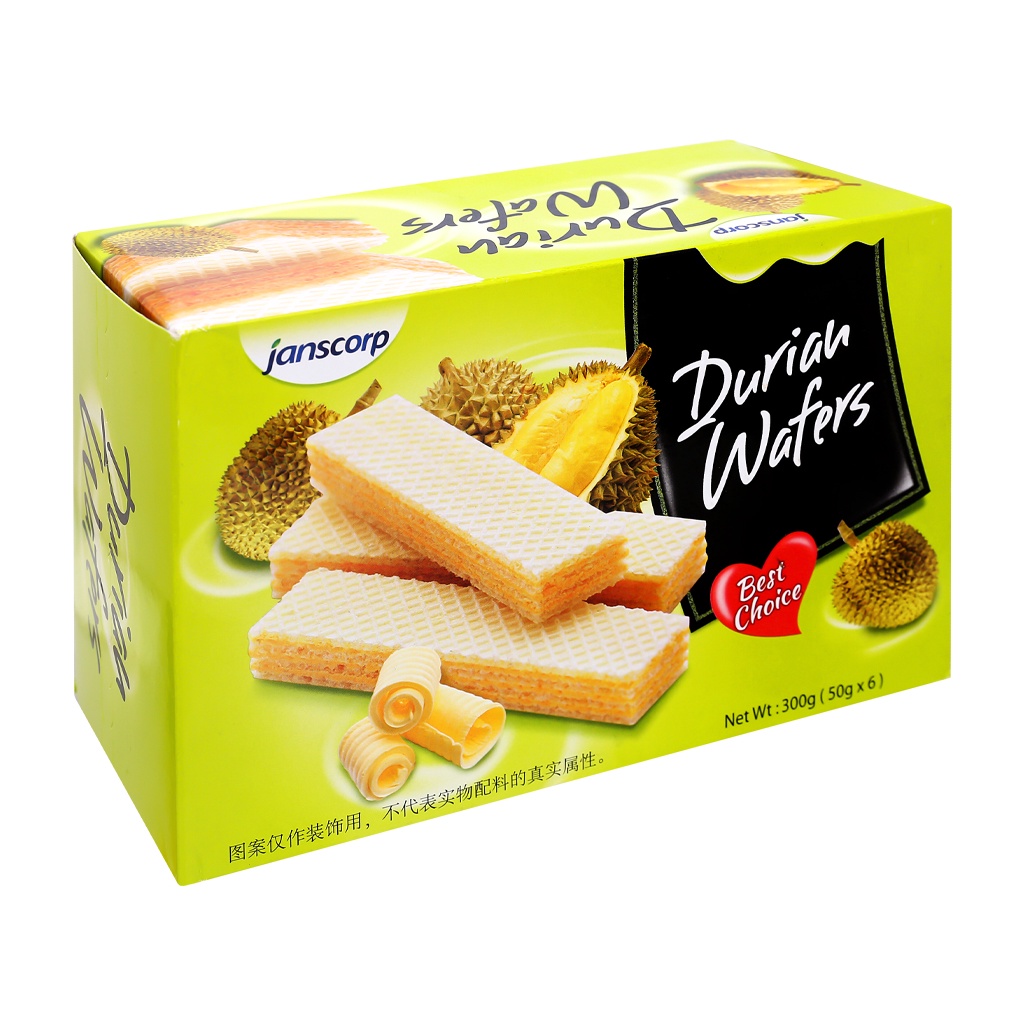 Bánh Xốp Janscorp Hương Sầu Riêng