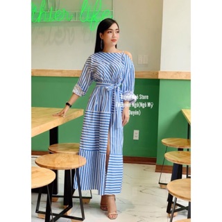 Sale off 50% váy kẻ sọc free size