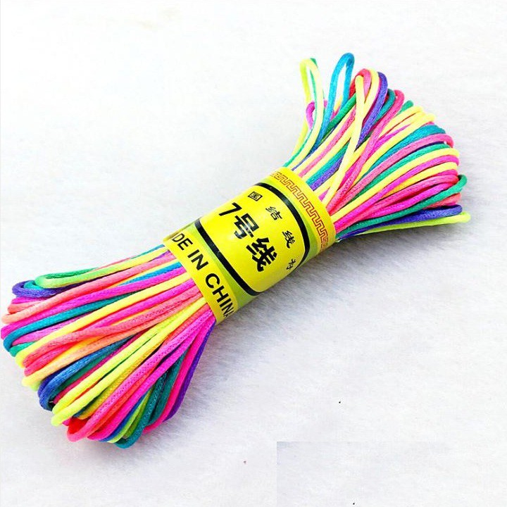 Dây Tim Ngũ Sắc dày 2.5mm Làm Vòng Tay