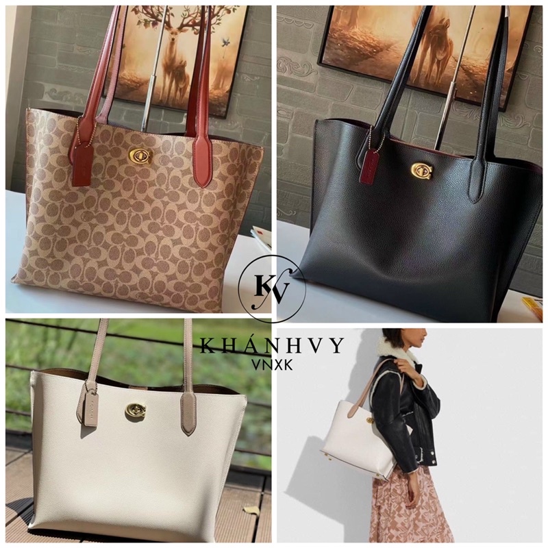 ‼️Rẻ nhất Shopee‼️Túi Coach Tote willow