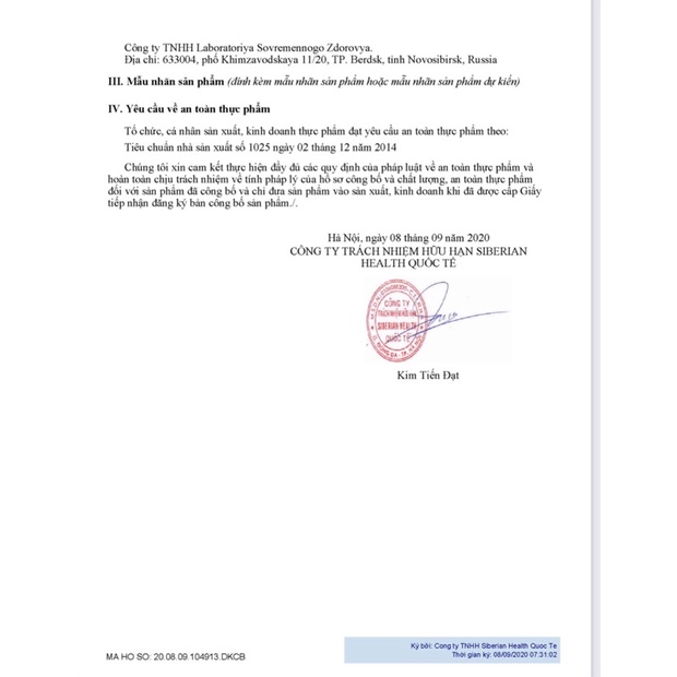 FOMULA4 BẢO VỆ SỨC KHỎE CẢ GIA ĐÌNH