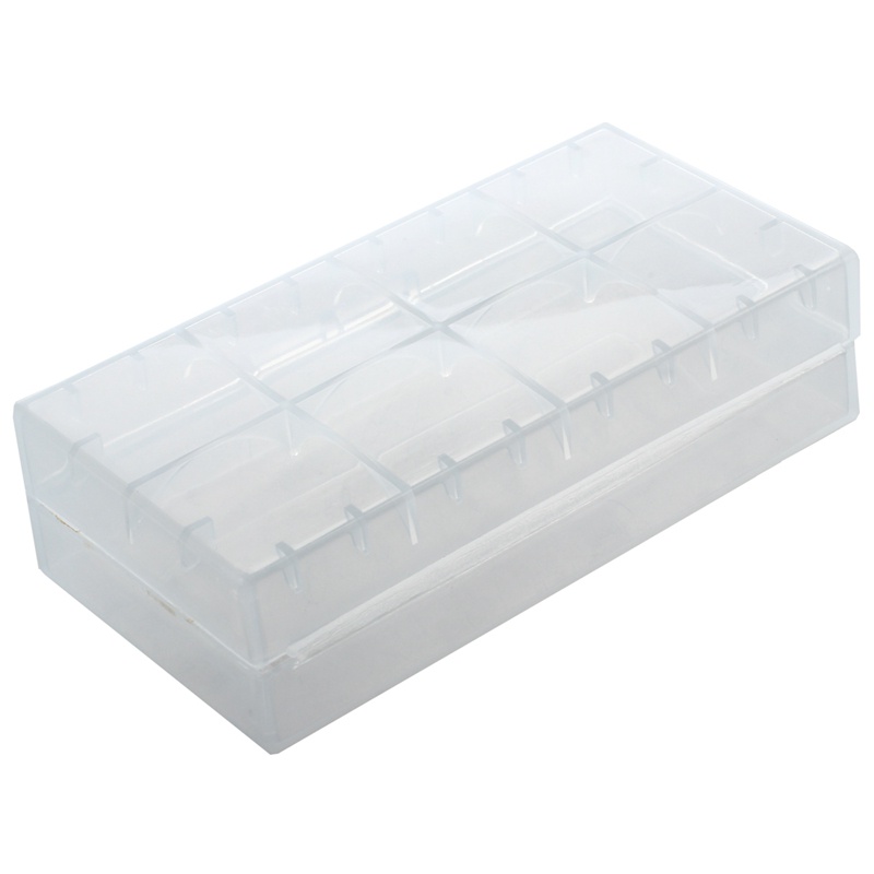 Hộp Đựng Pin 18650 Trong Suốt Giá Đỡ