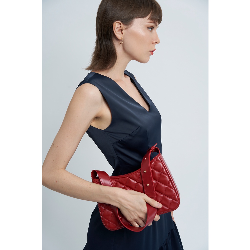 Đầm lụa không tay KHÂU BY CQ Yashita