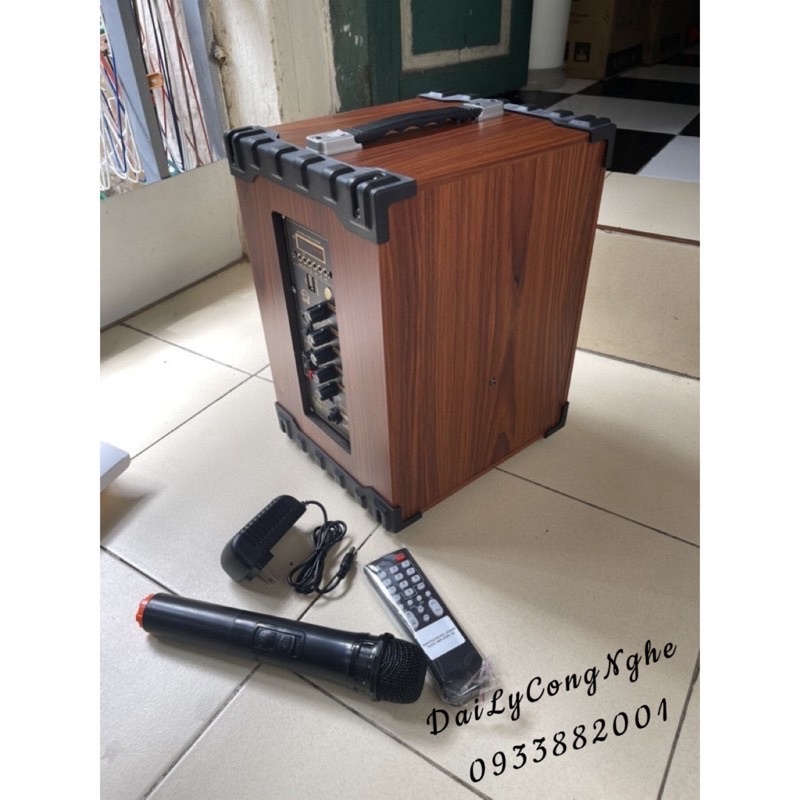 Loa Kéo BHZ 106  Tặng Kèm 1Micro Không Dây