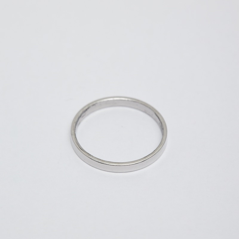 Nhẫn đơn giản trơn 3 kiểu Ashu stack ring
