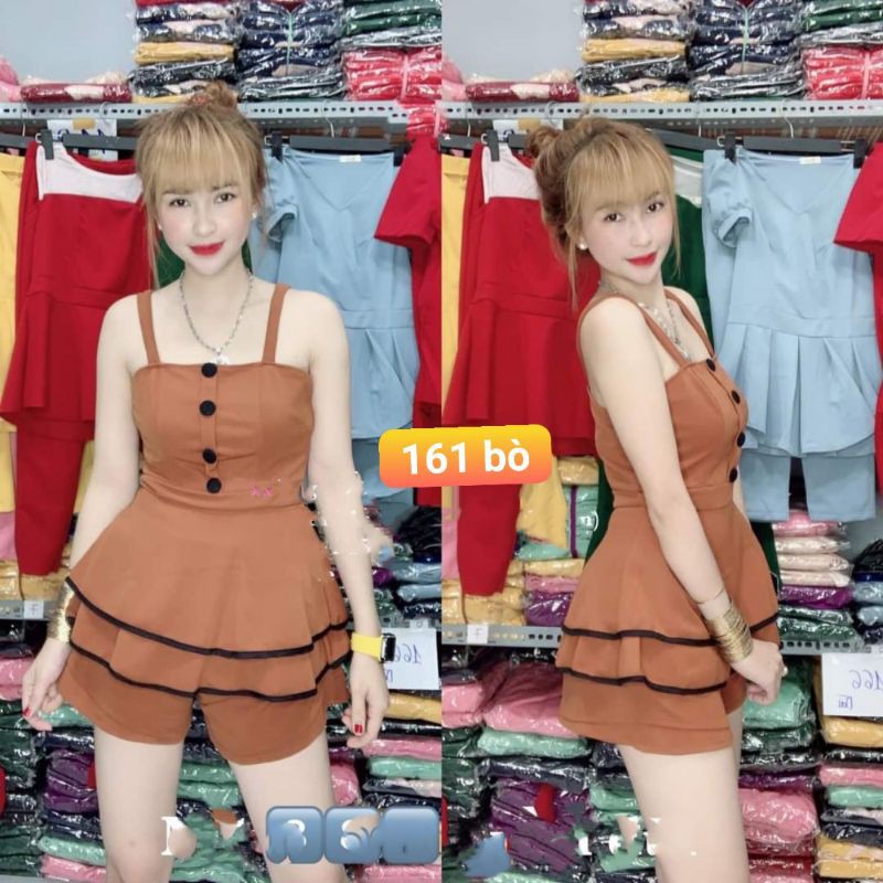 đồ bộ đùi 2 dây