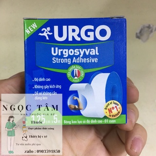 Băng keo lụa Urgo có độ dính cao Urgo Syval